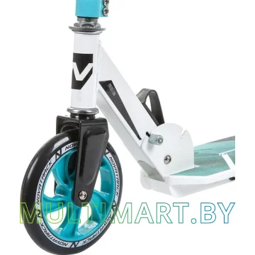 Самокат Novatrack Polis Plastic 160P.POLIS.BL9 (белый/голубой, 2019) картинка 2